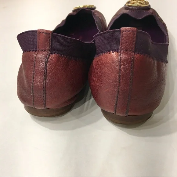 Tory Burch Caroline ballet flats Purple Size 7 - Picture 7 of 13